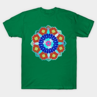 PERSIAN FLOWERS PATTERN V.2 T-Shirt